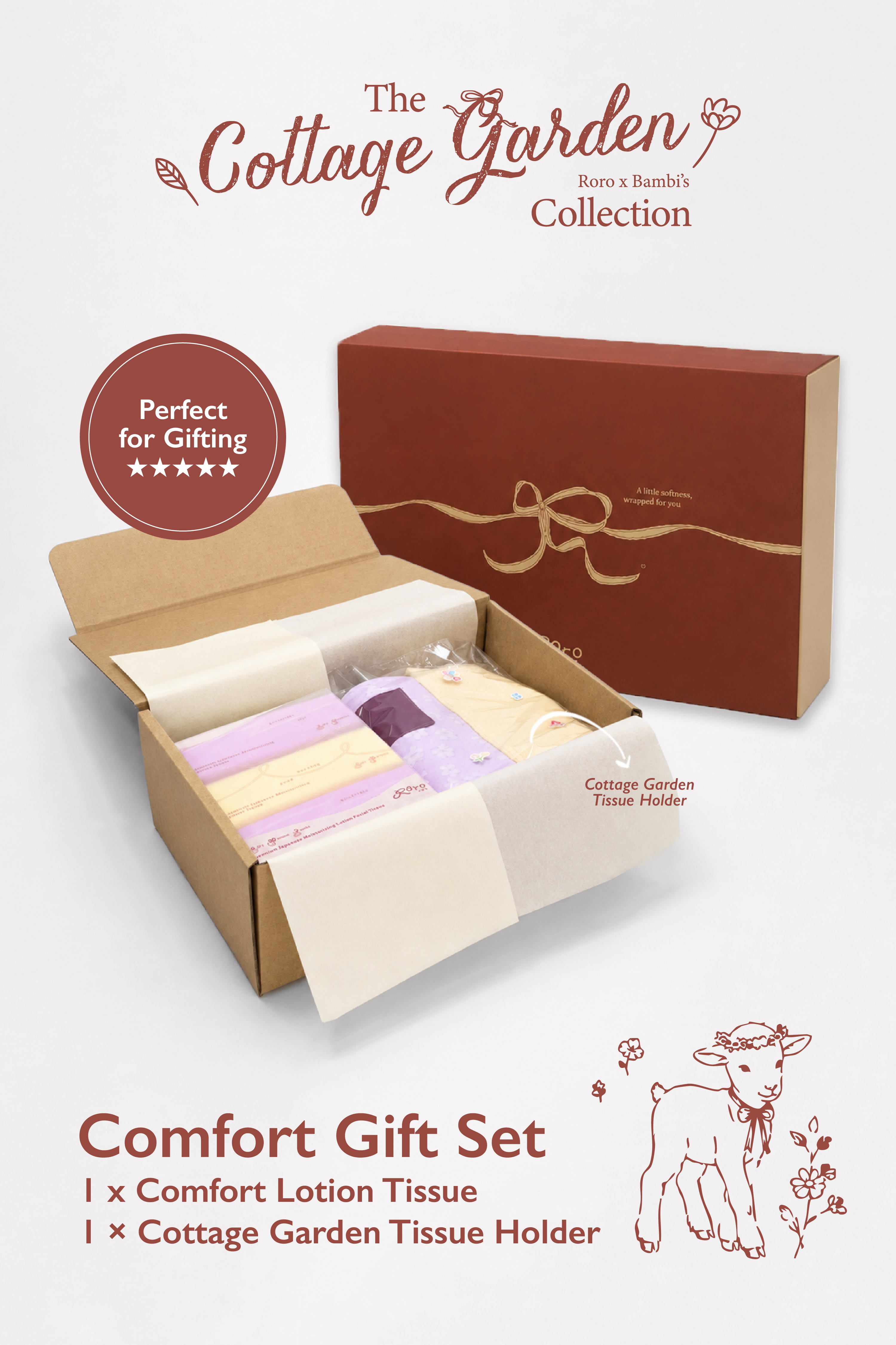 Roro x Bambi | The Cottage Garden Collection Gift Set