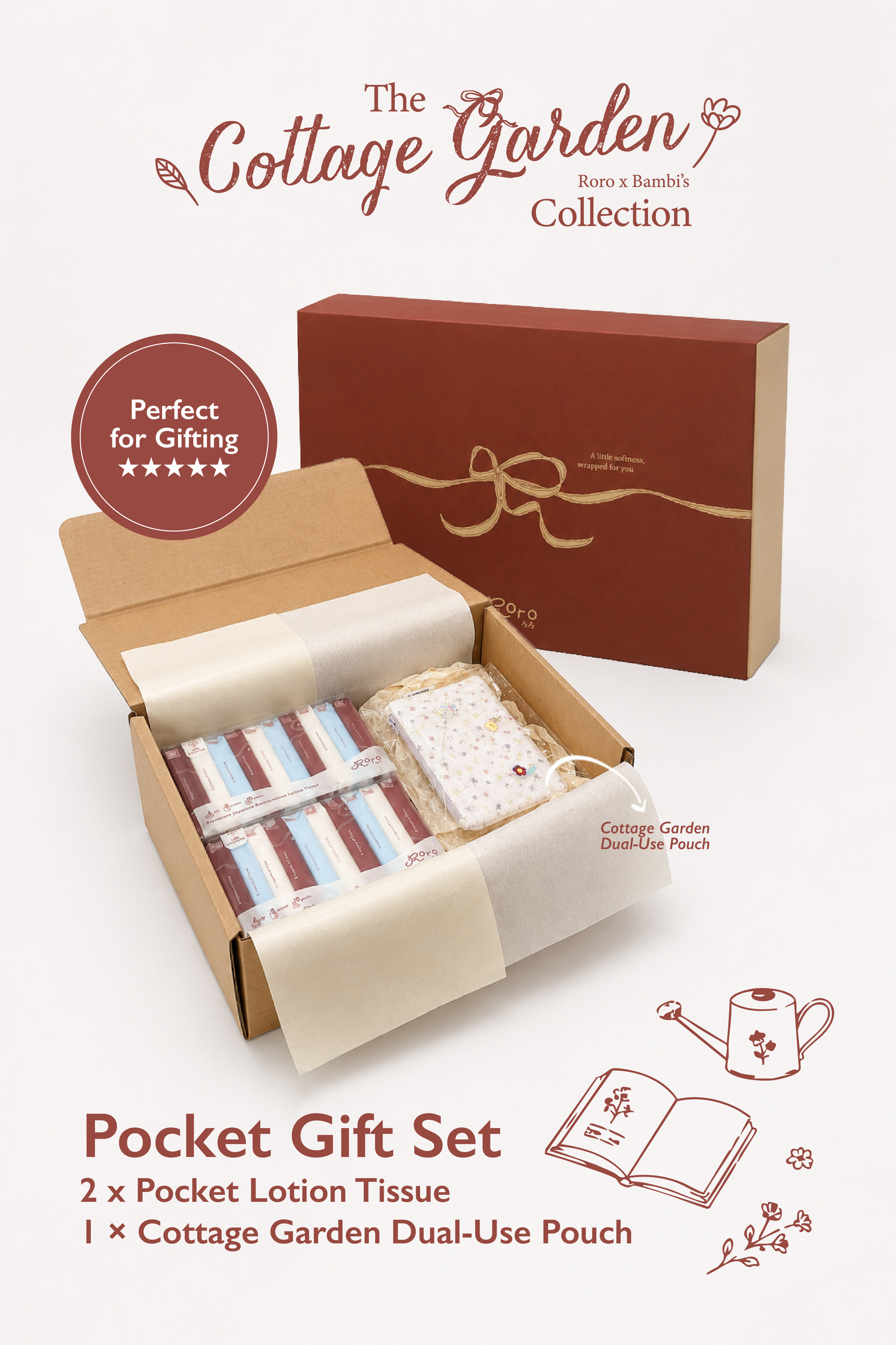 Roro x Bambi | The Cottage Garden Collection Gift Set