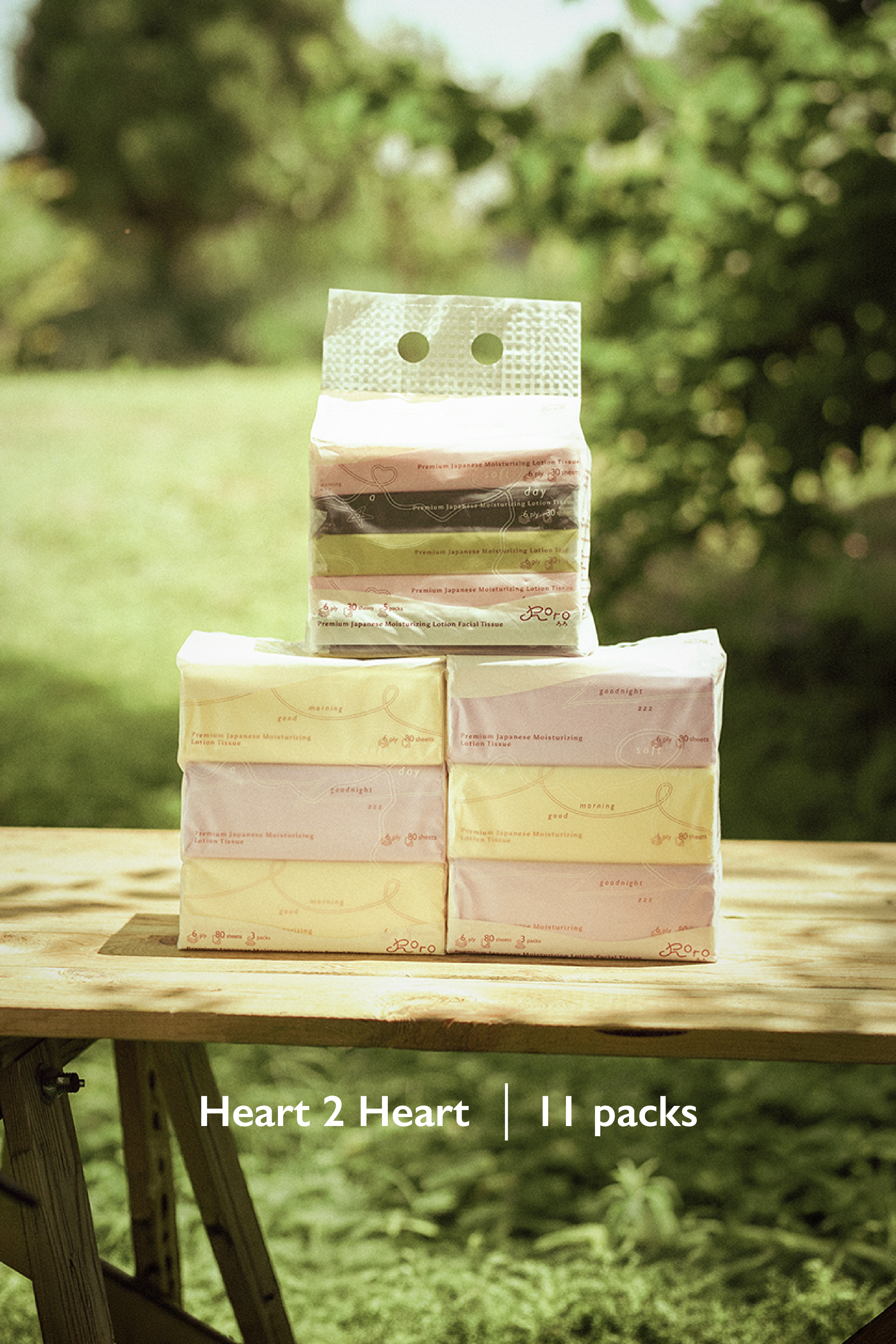 Roro Heart 2 Heart Bundle | 1 Daily + 2 Comfort