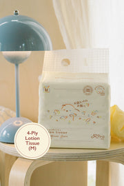 Roro 4-Ply Japanese Lotion Tissue (M) | Achoo Series | 40 Sheets x 5 Packs