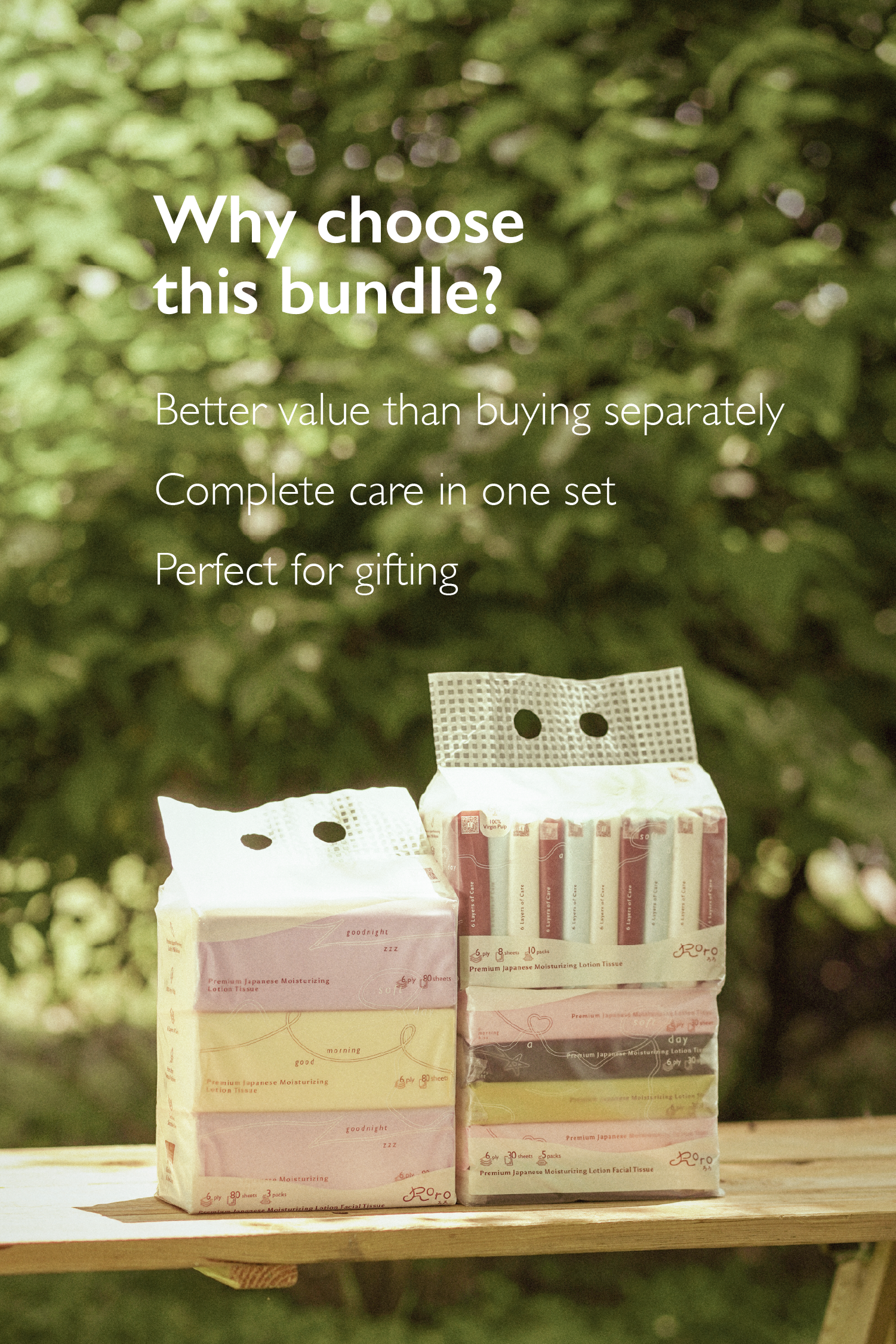 Roro Spread The Love Bundle | Pocket, Daily & Comfort